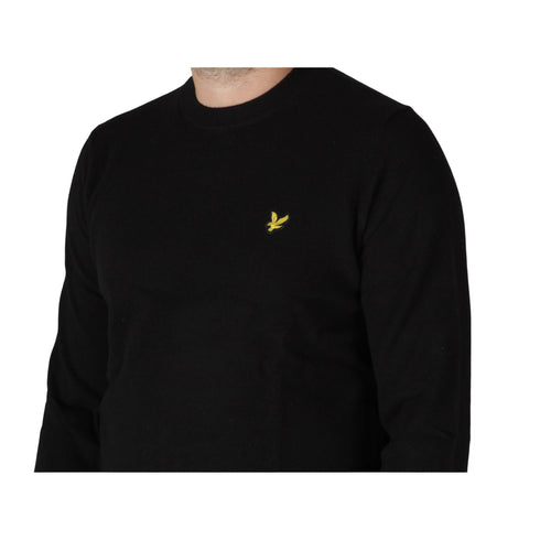 Lyle & Scott Maglia Maglia Uomo Lambswool con logo M - Francavilla Moda
